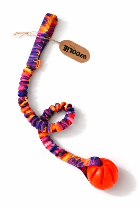 Piłka aportowa z super długą rączką farba SUPER OKAZJA