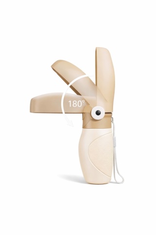 Składana butelka na wodę tukan beżowy