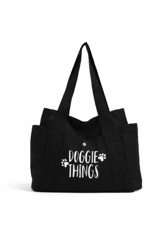 Torba "Doggie things" czarna