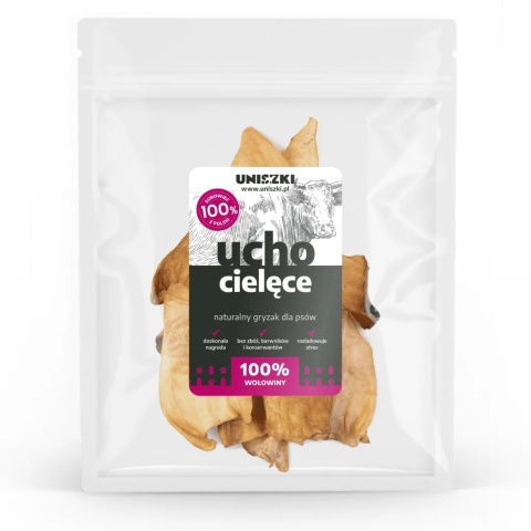 UNISZKI Ucho cielęce 5 szt.