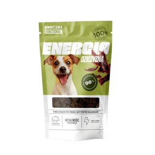 UNISZKI Przysmaki funkcjonalne energia na witalność dziczyzna 90 g