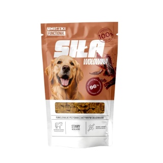 UNISZKI Przysmaki funkcjonalne siła na stawy wołowina 90 g